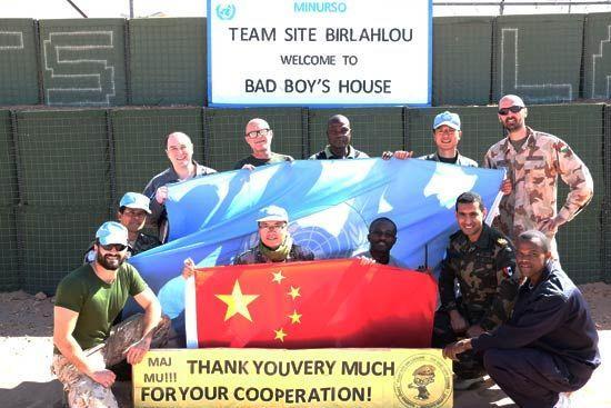 解放军维和部队非洲巡逻遇榴弹 距车轮仅20厘