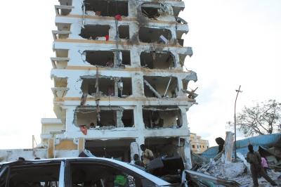 索青年党报复非盟炸毁当地酒店 并非针对我使馆