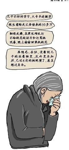 昌吉六旬母亲勒死酗酒儿子 