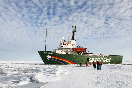 绿色和平北极科考进入第三阶段 找到目标海冰