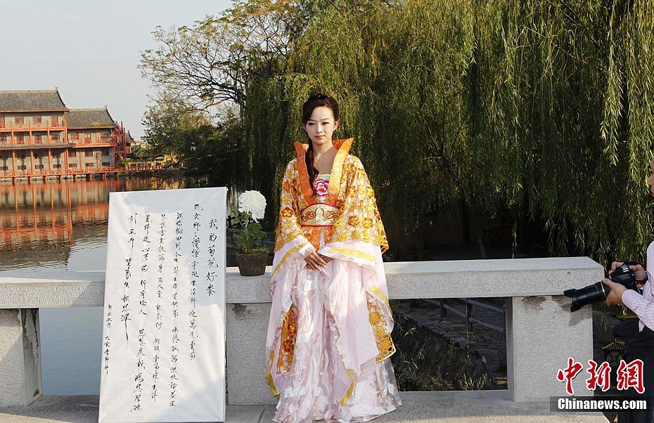 穿越女开封万元卖菊花
