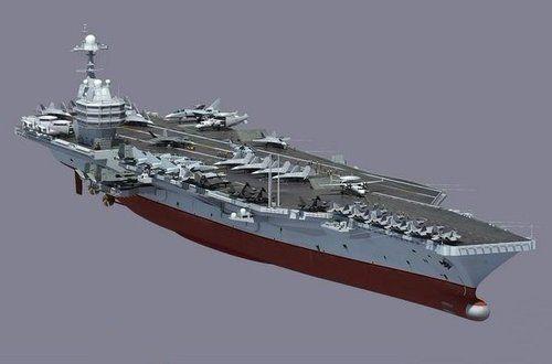 美媒称2030年中国将拥有超级航母 隐形战机上舰