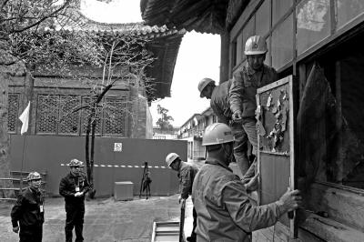 故宫大高玄殿60余年来首次大修 明年将逐步开放