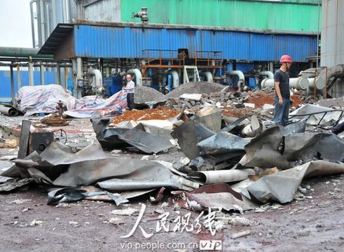 贵州兴义一化工厂发生爆炸事故致5死6伤