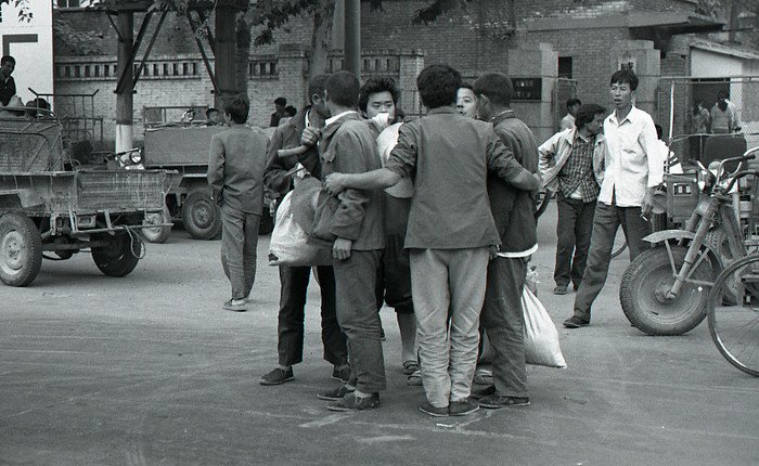 麦客。摄影/侯登科。 麦客。摄影/侯登科。