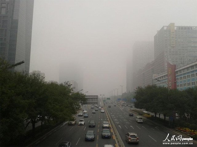 北京今夜明天或现5级重度污染