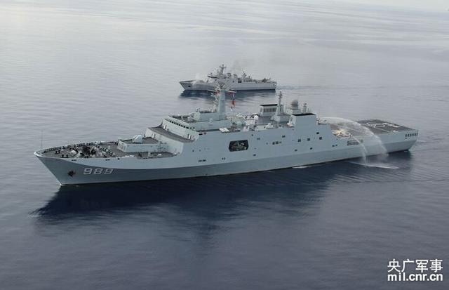 海军见习副舰长护航发病 长白山舰成功实施手术