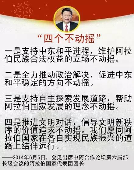 习近平关于中国同中东地区以及中阿关系的论述