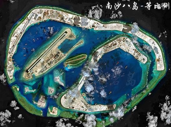 中国南海造岛哪个最大:美济岛能把另7岛都包下