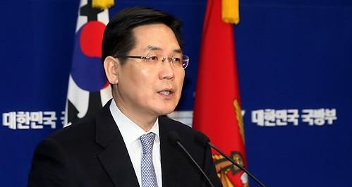 韩国国防部发言人金珉奭(来源:韩国媒体)