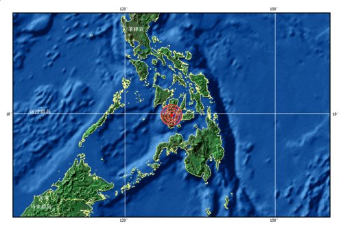 菲律宾今日18时发生6.1级地震 震源深度30公里