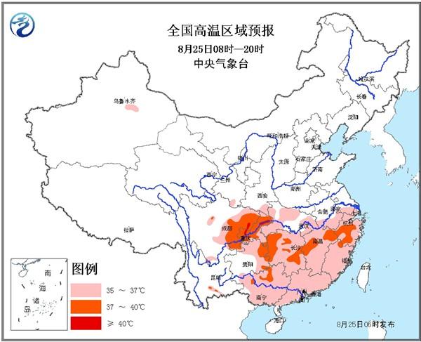 北方局部地区有暴雨 南方高温将终结