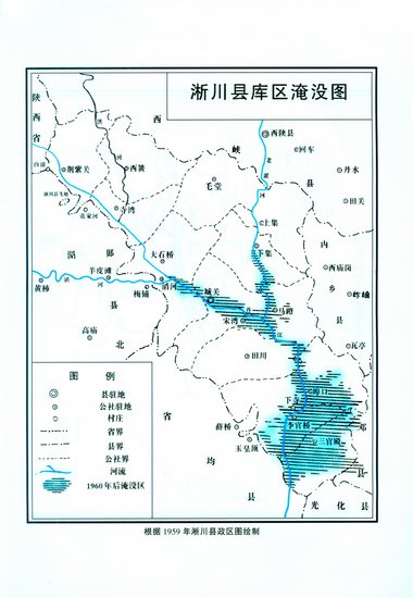 南水北调丹江口水利枢纽工程大坝加高启动后,水库将淹没影响涉及淅川图片
