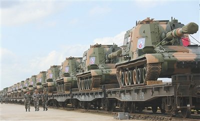 Russia fears instead in army perform the Fang Bing in starting to divide a road to wade 10 thousand lis go to Russia