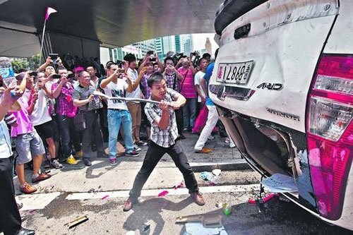 深圳4人在抵制日货行动中打砸日系车被批捕