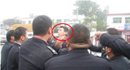 Intervención de la policía fue golpeado inspectores de la ciudad
