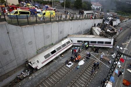 西班牙列车事故致60人遇难 基本排除恐怖袭击