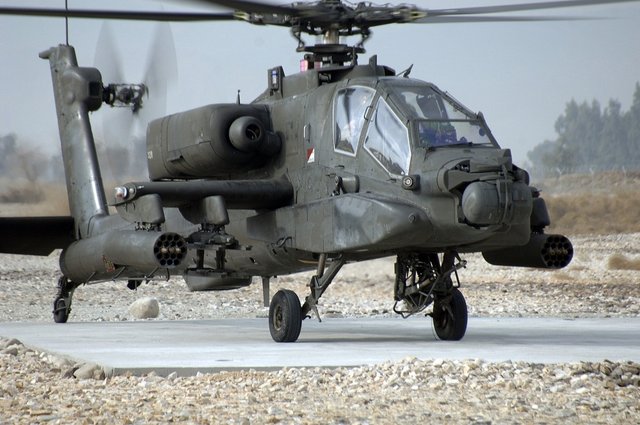 美国阿帕奇直升机