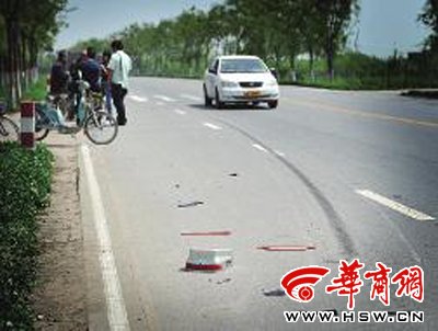 西安8公里道路车祸不断 6年多20村民死于该路段