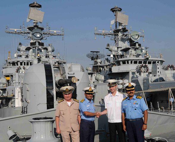 俄印海军舰艇下周在日本海举行联合演习