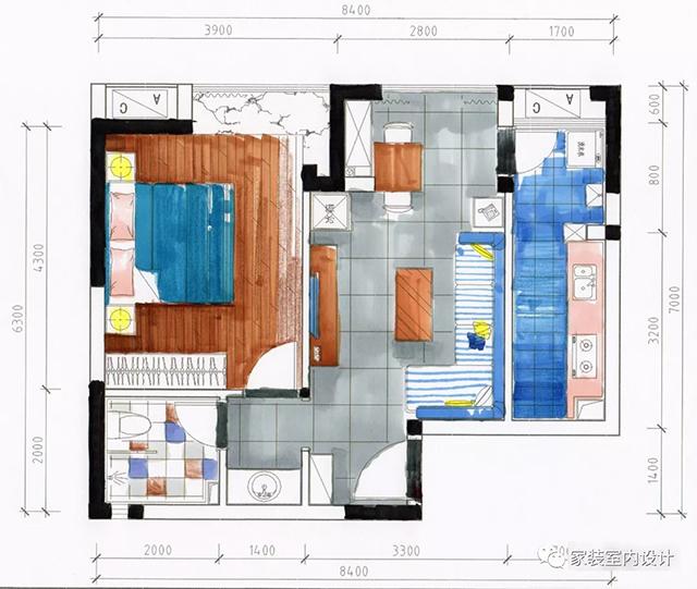 平面布置图    玄关