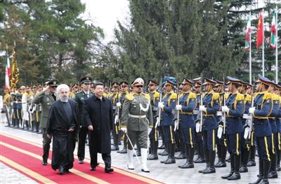 中国和伊朗建立全面战略伙伴关系