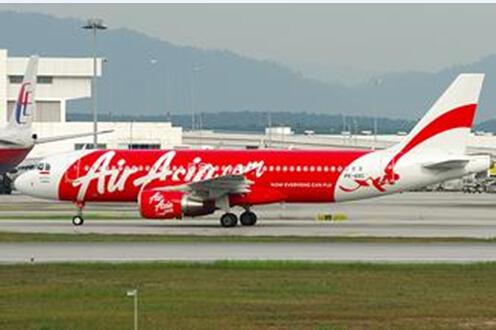 亚航一架从印度尼西亚飞往新加坡的客机失联
