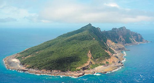 钓鱼岛资料图。图片来源:台湾《联合报》