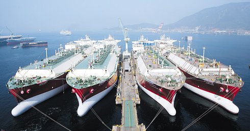 全球10大造船企业最新排名:韩国船企包揽前6位