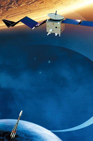 萤火一号火星探测器模型亮相珠海航展