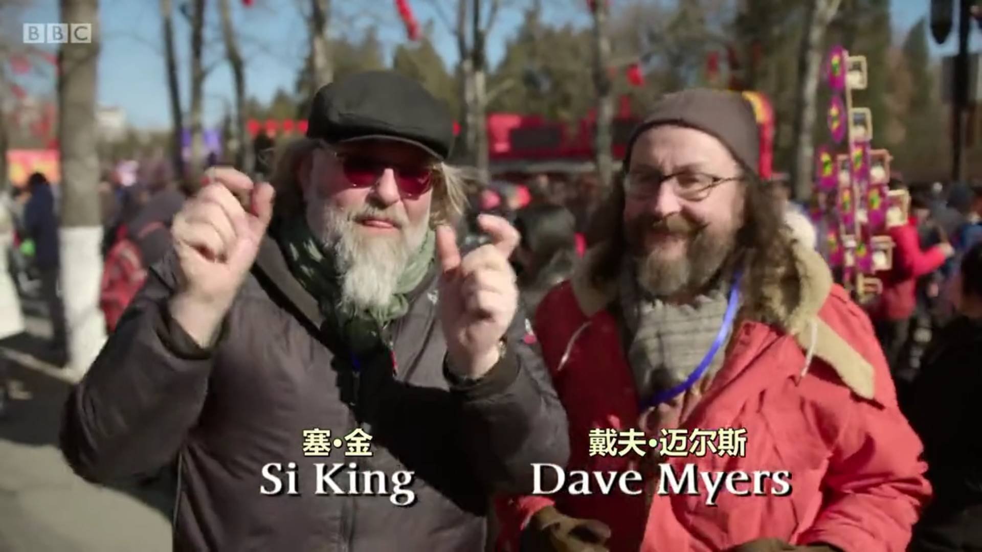 主持人Simon与David 主持人Simon与David