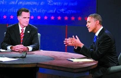 美大选第三轮辩论“跑题” 经济成首要议题  