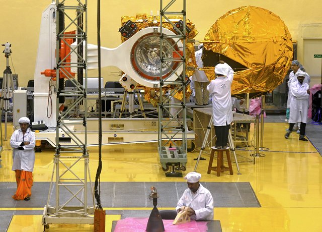 印度今日将发射火星探测器 外媒吁其先多建厕