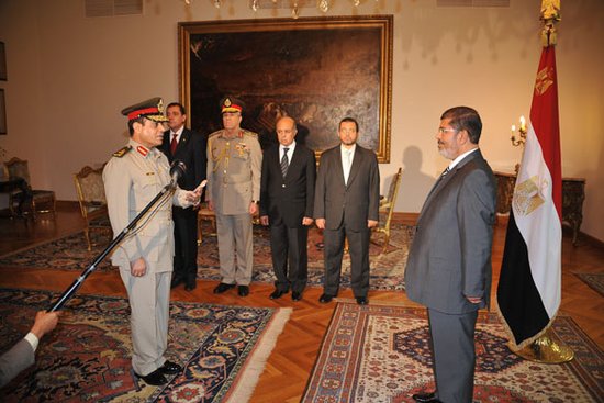 埃及国防部长宣布总统穆尔西已下台