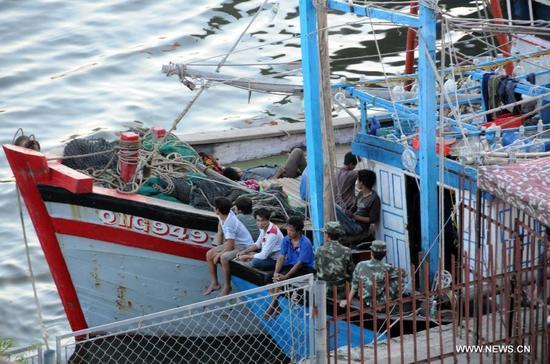 越称其渔船近期频遭中国渔船攻击 渔具被没收