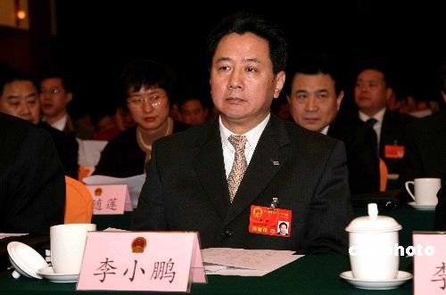 李小鹏代理山西省省长 王君调任内蒙古书记