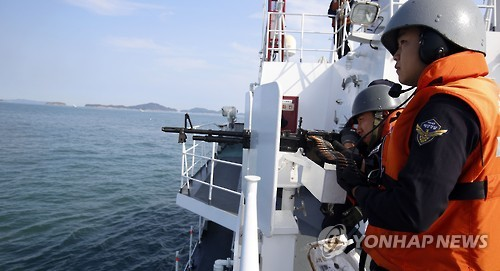 韩海警联手海军 针对中国渔船开始“严打期”