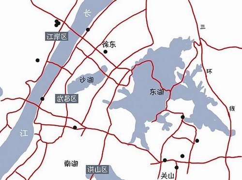 武汉出现“打的地图” 破打的难问题(图)