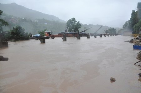 四川巴中遭遇160年来特大洪水 132万人受灾