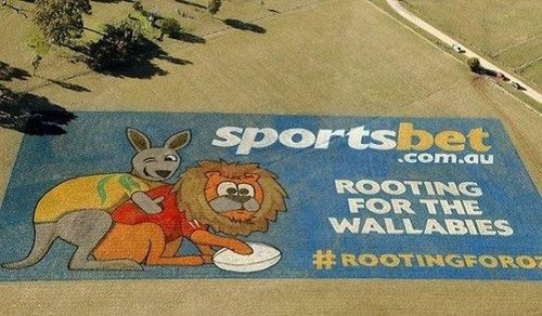 澳洲广告画面显示袋鼠与狮子缠绵被指“下流”