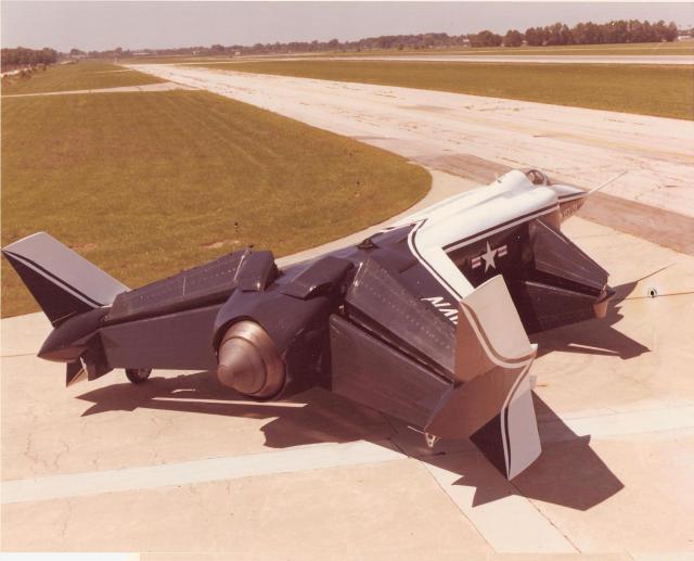 第一种鸭翼垂直起降战斗机:xfv-12仅建造2架