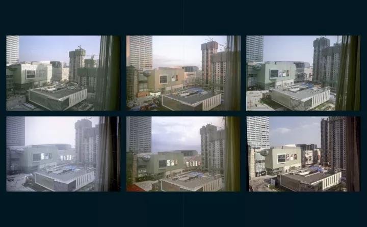 体育馆-万象城,影像静帧,2005-2012年。 体育馆-万象城,影像静帧,2005-2012年。