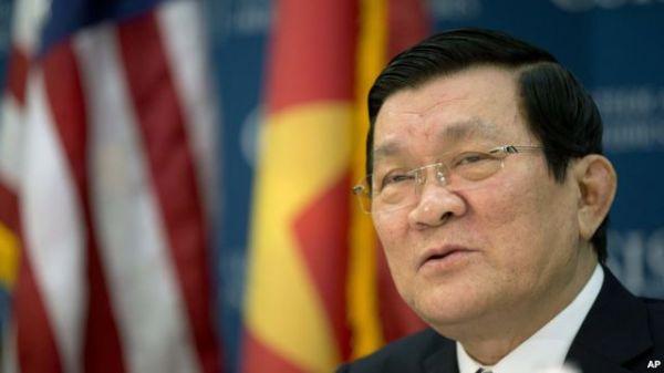 美媒：越南国家主席开会现场放中国爱国歌曲