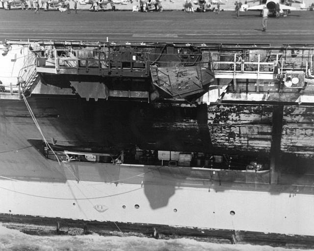 九千吨VS八万吨：美国海军最严重一次相撞事故