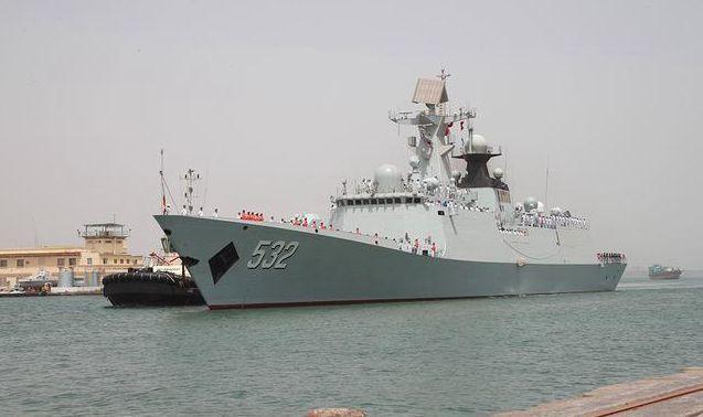 中国海军编队首访吉布提 首个海外基地或年内投入使用