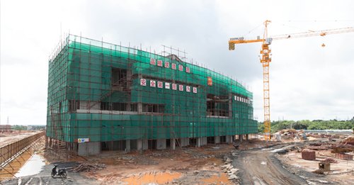 文昌市现代商贸物流园一期工程:项目进展顺利