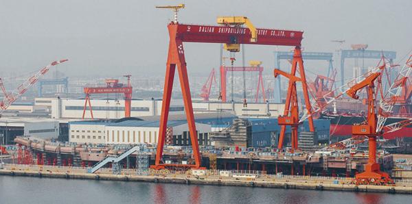 简氏：中国首艘国产航母新照片显示其即将竣工