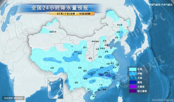 入梅来长江降水为65年最多 明起迎强降雨