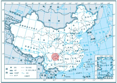 四川省宜宾市长宁县、珙县、兴文县交界发生4.8级地震