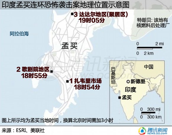 爆炸发生地地理位置示意图